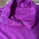 Nike  Purple Fitted Long Sleeve golf Shirt Photo 3