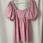 Showpo Vashti Mini Dress Puff Sleeve Sweetheart Dress Pink Size 8 Photo 10