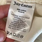 Juicy Couture NWT Wide Leg Corduroys Button Details in Warm White, 20W Photo 5