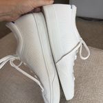 Rothy's The Lace Up Shoes Women's Size 11W Bright White VERY CLEAN Barely Worn Photo 11