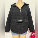 PINK - Victoria's Secret  Black Women's Jacket Photo 0