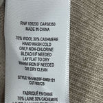 Joie Nwt  - neutral colored sweater with shoulder pads wool & cashmere blend Sz L Photo 9