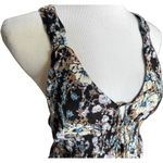 Free People Womens  Sleeveless Floral Print Washed Ashore Mini Dress - Sz S Photo 3