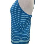 Patagonia Blue Striped Halter Criss Cross Tank Top Size Medium Photo 5