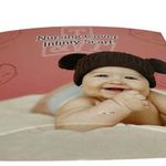 Tykes & Tails Nursing Cover Infinity Scarf Mint White Chevron New Photo 3