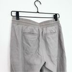 Athleta Bali Linen Ankle Pant Gray Lightweight Beach Vacation size 2 Photo 4