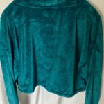 Urban Outfitters : Teal Fleece Pullover- Cropped- Boxy- S Photo 9