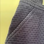 Lilly Pulitzer navy blue scalloped skirt with gold button and pockets Photo 5