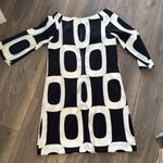 London Times geometric mod Gogo style Dress worn on sex in the city by Miranda Photo 4