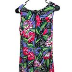 Vintage‎ Caroline Wells 90s Flower Print Midi Dress Size 8 Purple Photo 6