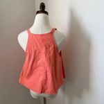 Apiece Apart Meta Tank Womens Coral 6 Cotton Cropped Sleeveless EUC Photo 4