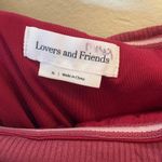 Lovers + Friends Lovers‎ + Friends Florence Bodysuit  Burgundy Size XL Photo 5