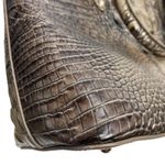 Brahmin  Medium Duxbury Satchel Bag Melborne Coffee Brown Croc Photo 6