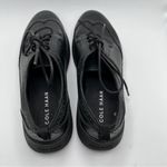 Cole Haan NWOB   Zerøgrand Meritt  black leather sneakers size 6B women Photo 8