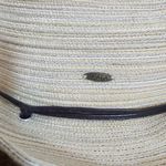 Scala  Cream Wide Brim Woven Straw Sun Hat One Size Woven Sun Hat Photo 2