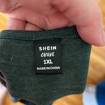 SheIn Forest Green Casual Wrap Dress 1X Photo 3