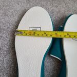 Bray Mates Vintage Blue Green 60's Grandma Slipper Loungewear Size 8 1/2 Photo 6