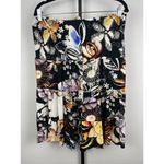 Jams World  Multicolor Floral Artsy Tribeca Strapless Halter‎ Blouse Size XS Photo 4