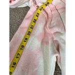 Disney  Ella Enchanted princess pink tie dye drawstring hoodie cropped sweater M Photo 13