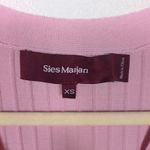 Sies Marjan Pink V-Neck Buttoned Long Sleeve Cardigan Sweater Wool Women's XS Photo 2