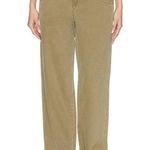 frame denim 90s Utility Loose Jeans Washed Summer Sage Green Size 24 Photo 8