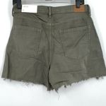 American Eagle  Outfitters Green Highest Rise Mom Shorts Photo 1