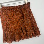 Urban Outfitters  Leopard Print Skirt Size Small Boho Festival Photo 1