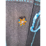 Women's Vintage Mary Frances Jacket Size M Black Size M Photo 4