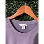 Athleta  Womens Seasoft Tank Midi Dress Size Medium Steel Blue Stretch Drawstring Photo 5