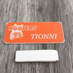Hooters Girl Worn Name Tag “Tionni” Halloween etc Photo 1