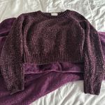 Altar'd State Deep Purple Sweater Photo 0