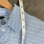 ZARA Striped Poplin Shirt Shorts Set Women’s XS Blue Two-Piece Cropped Y2K Chic Photo 3