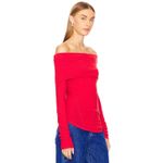 We The Free Red Off the Shoulder Cotton Tunic Sz XL NWT Photo 1
