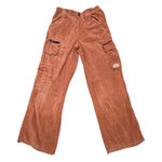 BDG Urban Outfitters Corduroy Cargo Pants Rust Orange Wide Leg Women's Size S Photo 0