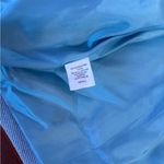 W By Worth  Cropped Boxy Light Blue Women’s Wool Blazer ~ Size Medium 💛🍄 Photo 6