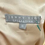 Jenny Yoo  Collection Dress Size 16 Yellow 100% Silk Sleeveless Formal USA Butter Photo 2