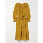 💕DOEN💕 Rory Dress ~ Peter Pan Collar Sunsoaked Foothills Floral Print XXS NWOT Yellow Photo 9