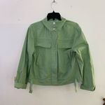 Treasure & Bond NWT  jacket in green basil size  XXS 100% cotton Photo 2