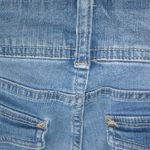 Wallflower 5 27 Long Jeans Shorts Rivet Flap Stitched Pocket Blue Photo 6