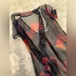 STAUD NWOT  Calluna Floral Sheer Organza Farmers Market Black Maxi Dress sz S Photo 5