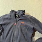 Helly Hansen  Pretty Navy Blue Women's Fleece Coat in Pagoda Navy Size Small EUC Photo 3