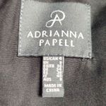 Adrianna Papell  black pink floral‎ lace dress scarf neck size 4 Gothic Photo 9