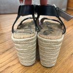 Sam Edelman  | Destin Floral Wedge Espadrille Platform Leather Sandals Size 8 Photo 2
