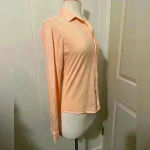 Frank & Eileen $248 Barry Tee Lab Orange Fluorescent Comfy Coastal Grandma Photo 3