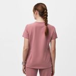 FIGS  Catarina One Pocket Scrub Top Mauve Size Small Photo 1