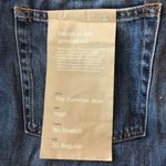 Everlane Womens The Summer Jeans High Rise Cropped Rolled Hem Medium Wash 30 Photo 2