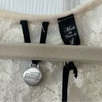 BKE Boutique Buckle Cream Stretch Lace Mini Dress Tunic Womens Medium NEW *FLAW Photo 2