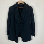 All Saints Dahlia black sweatshirt jacket. Size XS Photo 2