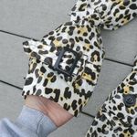 Me Jane Animal Print Raincoat | Animal Print Double Breasted Rain Trench Coat Photo 11