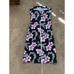 PEEP STUDIO strapless dress black with Pink White floral print size‎ 3 Size undefined Photo 2